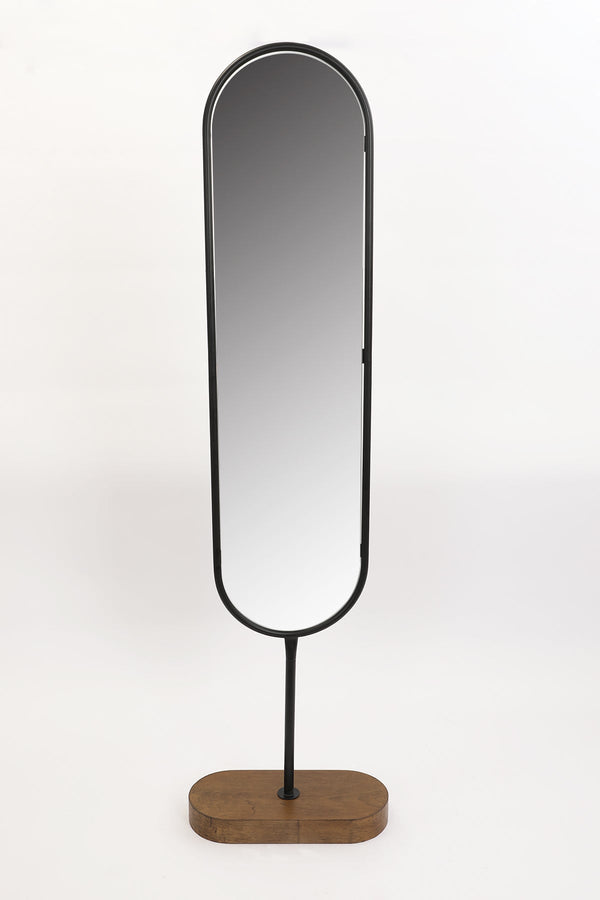 Carraig Donn Black Scott Floor Mirror