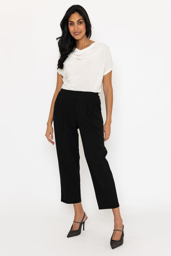 carraig donn Black Slim Trousers
