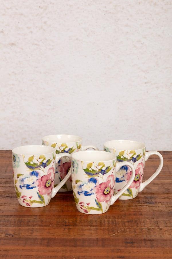 Carraig Donn Bloom Ceramic Mug Set Of 4