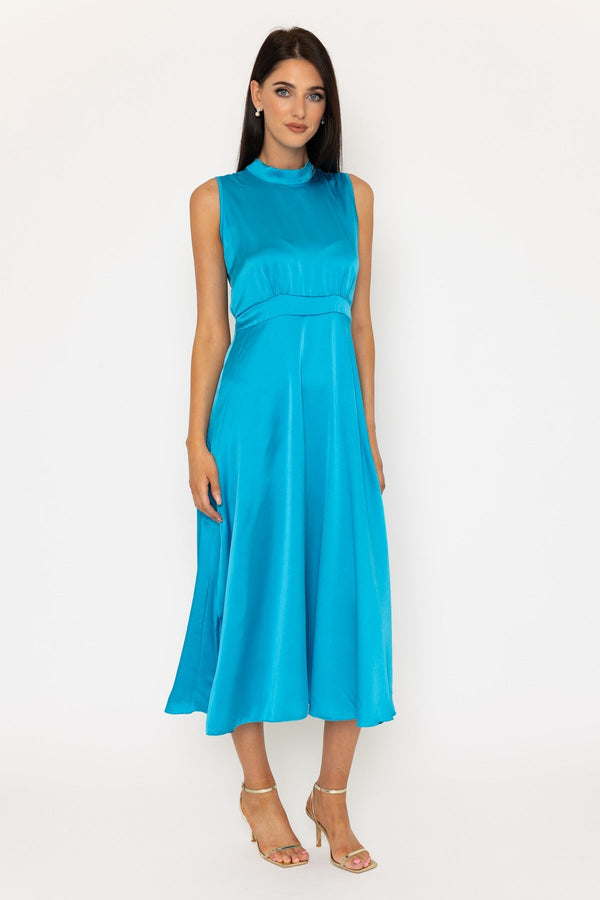 Carraig Donn Blue Michelle Midi Dress