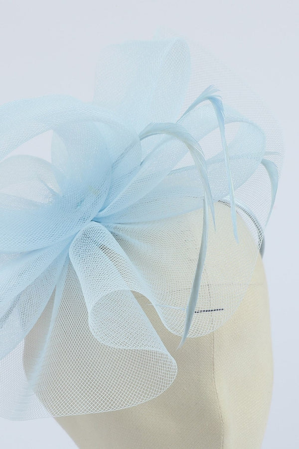 Carraig Donn Blue Mini Gathered Fascinator