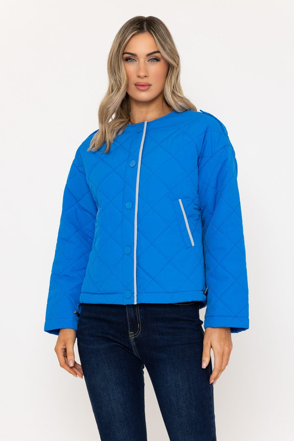 carraig donn Blue Quilted Padded Jacket