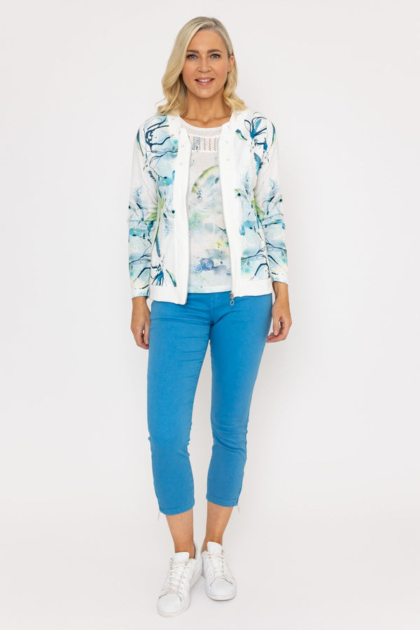 carraig donn Blue Short Zip Jean