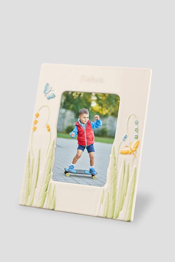 carraig donn Botanical Frame Blue