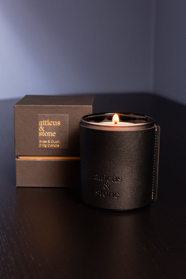 Carraig Donn Brass And Oudh Candle