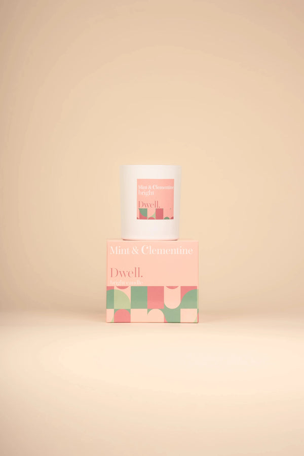 Carraig Donn Bright Mint & Clementine Dwell Candle