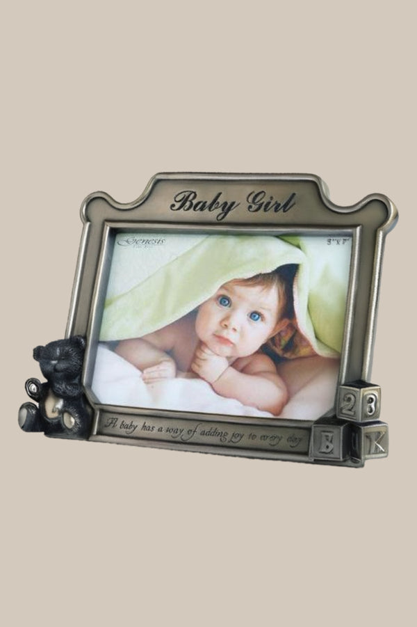 Carraig Donn Bronze Baby Girl Frame