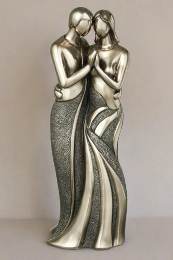 carraig donn Bronze Forever Love Sculpture
