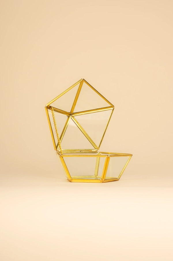 Carraig Donn Cara Gold Tone Trinket Box