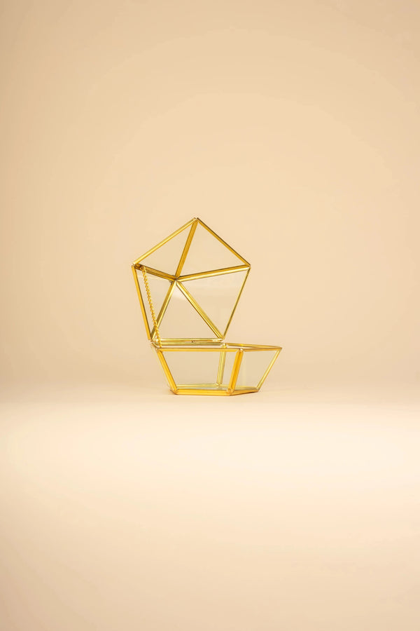 Carraig Donn Cara Gold Tone Trinket Box