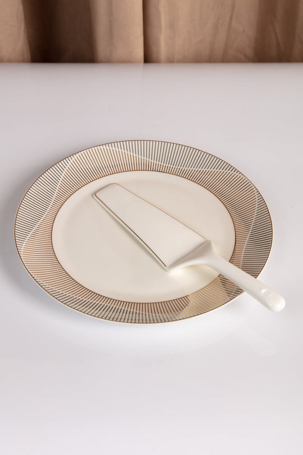 Carraig Donn Celine Cake Plate And Server