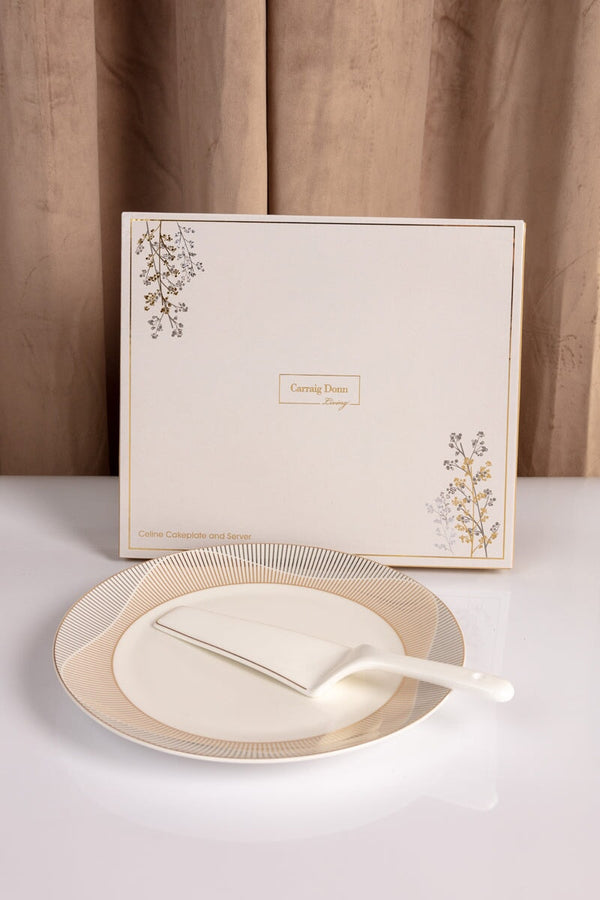 carraig donn Celine Cake Plate and Server