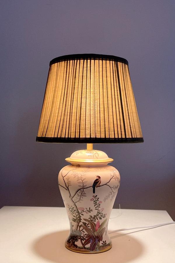 Carraig Donn Ceramic Floral Pattern Lamp