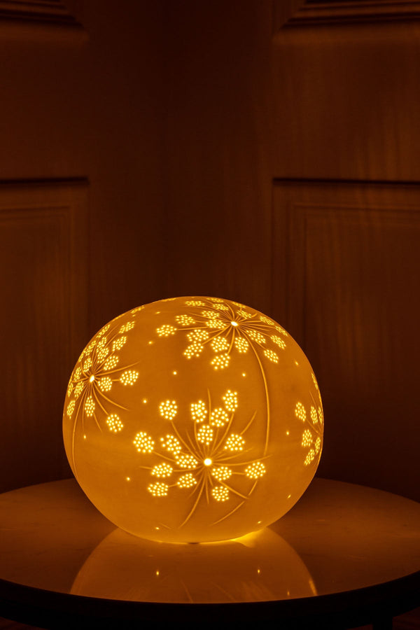 Carraig Donn Ceramic LED Dandelion Globe