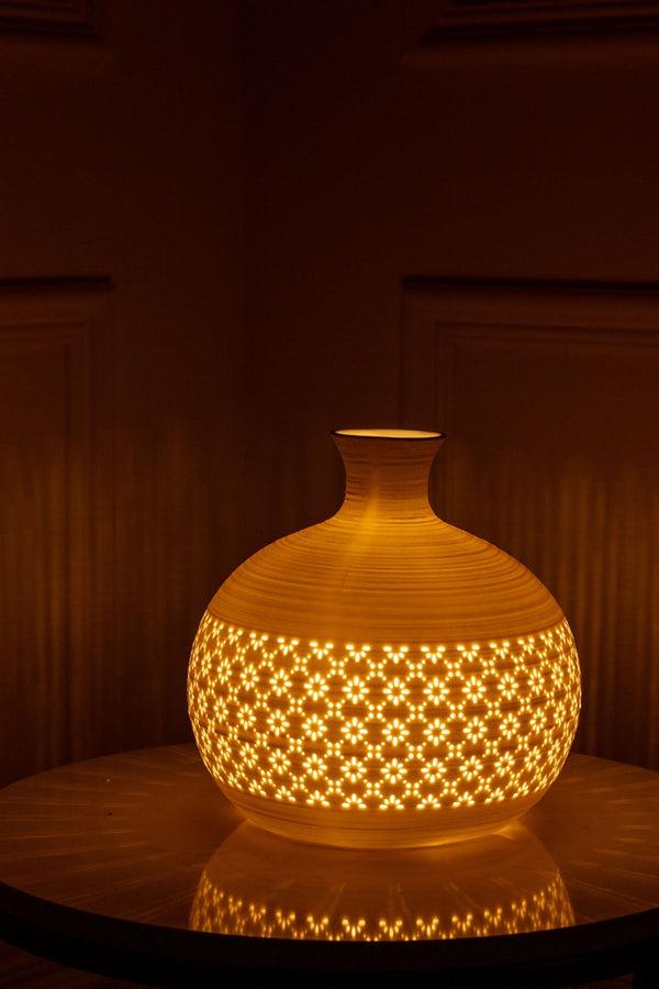 Carraig Donn Ceramic LED Vase Table Lamp