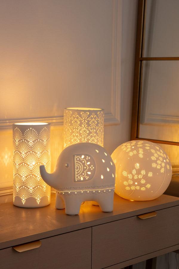 Carraig Donn Ceramic LED Vase Table Lamp