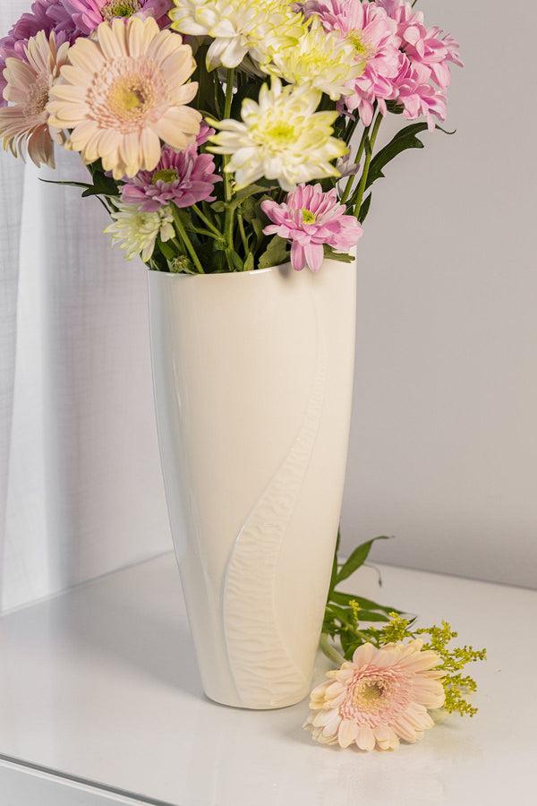 Carraig Donn Ceramic Wave 10" Vase