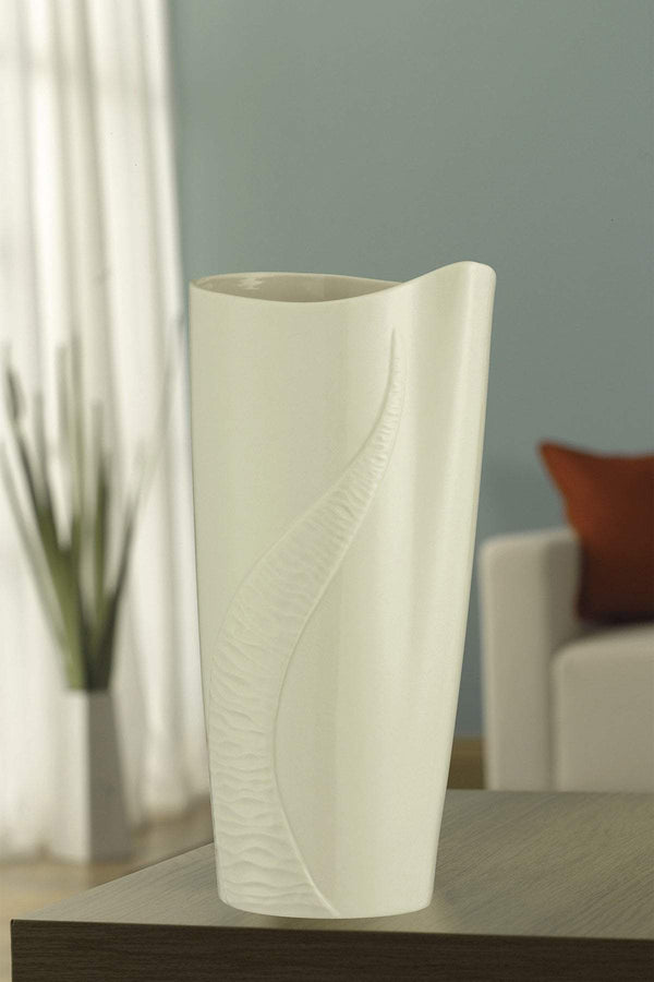 Carraig Donn Ceramic Wave 13" Vase