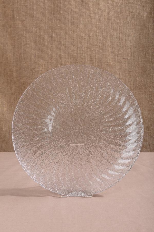 Carraig Donn Clear Shell Glass Plate