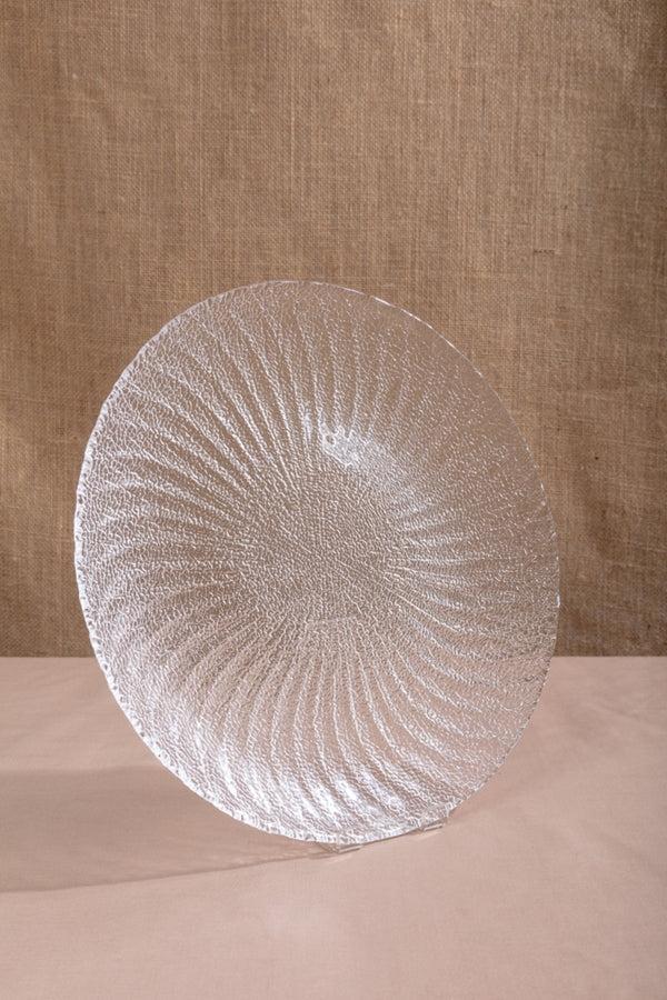 Carraig Donn Clear Shell Glass Plate