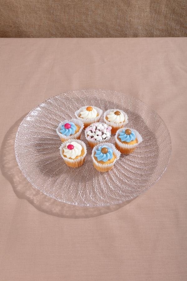 carraig donn Clear Shell Glass Plate