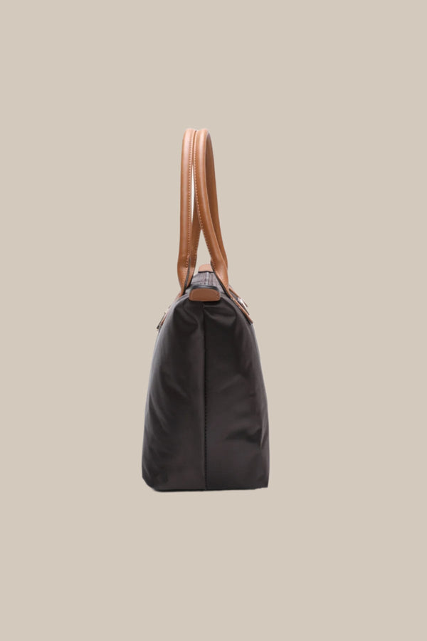Carraig Donn Coffee Brown Nylon Tote Bag