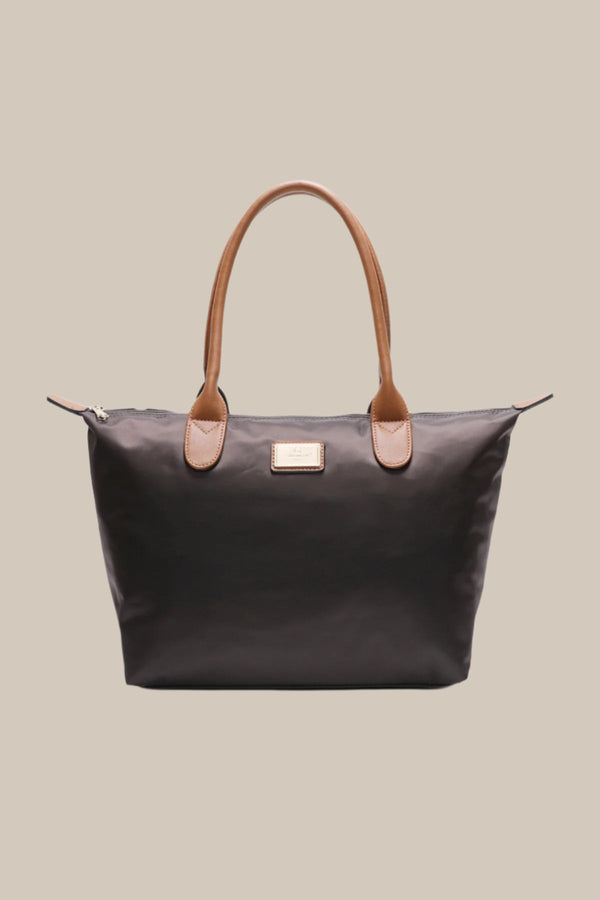 carraig donn Coffee Brown Nylon Tote Bag