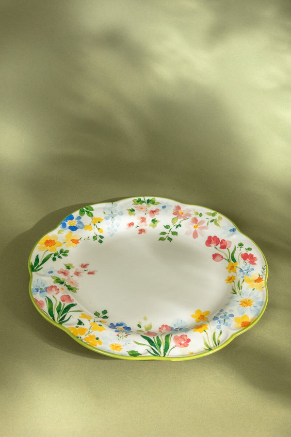 Carraig Donn Colourful Blossom Bloom Round Platter