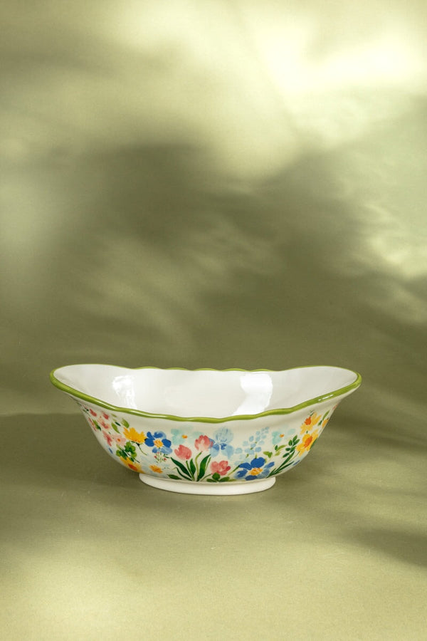 carraig donn Colourful Blossom Bloom Serving Bowl