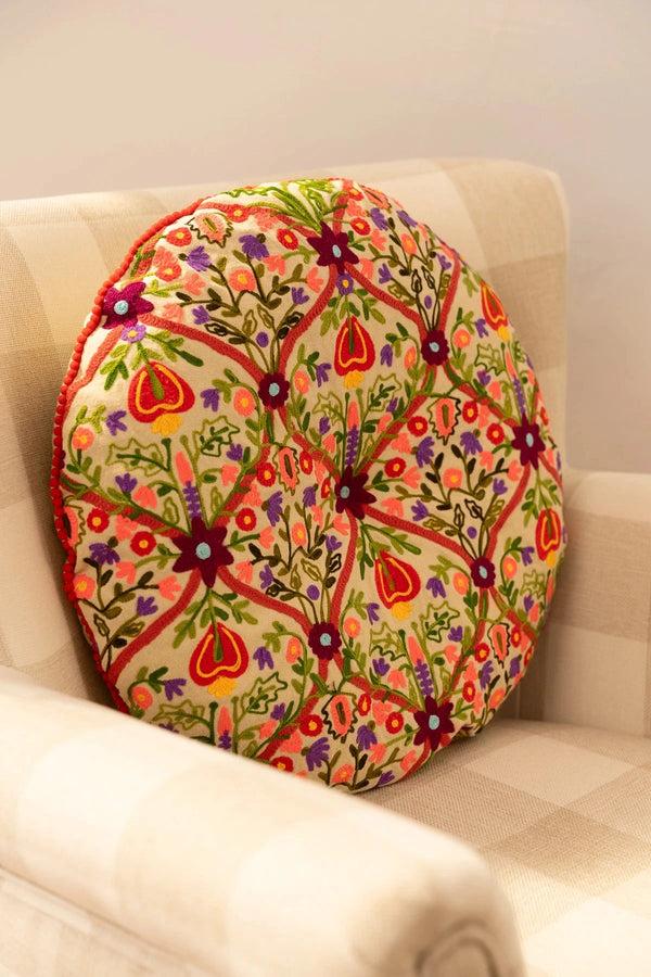 Carraig Donn Colourful Floral Cushion 50cm