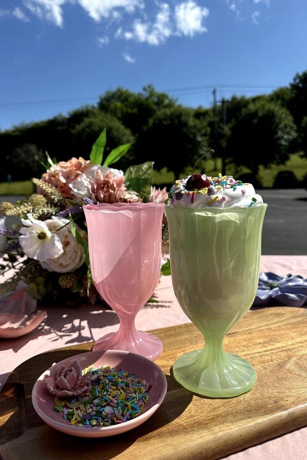 Carraig Donn Colourful Tall Sundae Glass Set Of 4