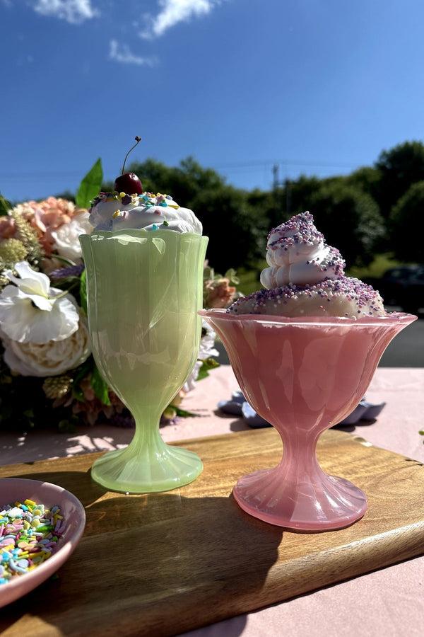 Carraig Donn Colourful Tall Sundae Glass Set Of 4