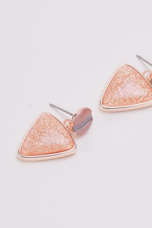 Carraig Donn Coral Pendant Statement Earrings