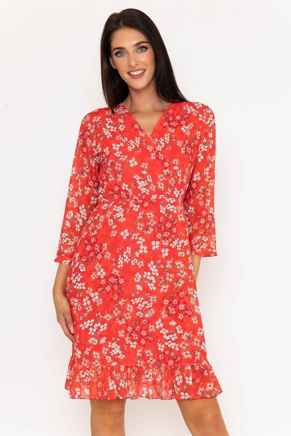 carraig donn Coral Roisin Knee Length Dress