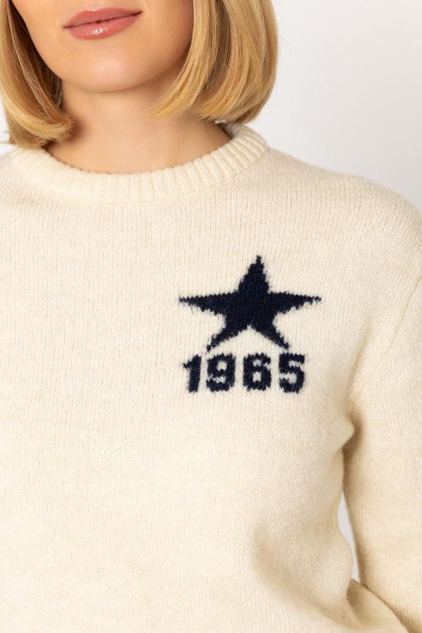 Carraig Donn Cream 1965 Knit Jumper