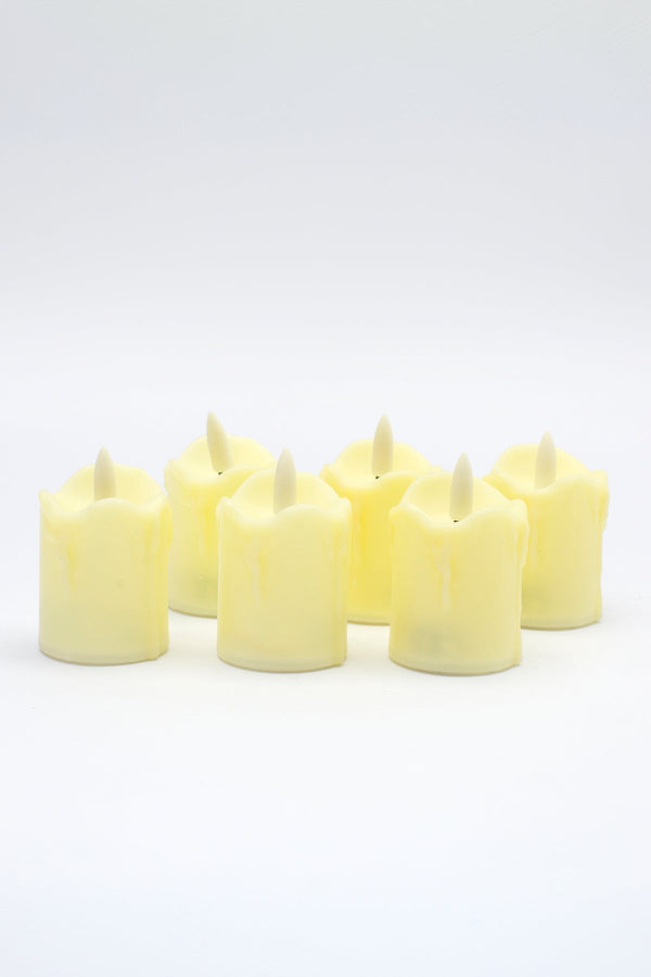 Carraig Donn Cream Votive Candle Set Of 6