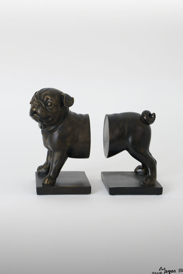Carraig Donn Decorative Pug Bookends