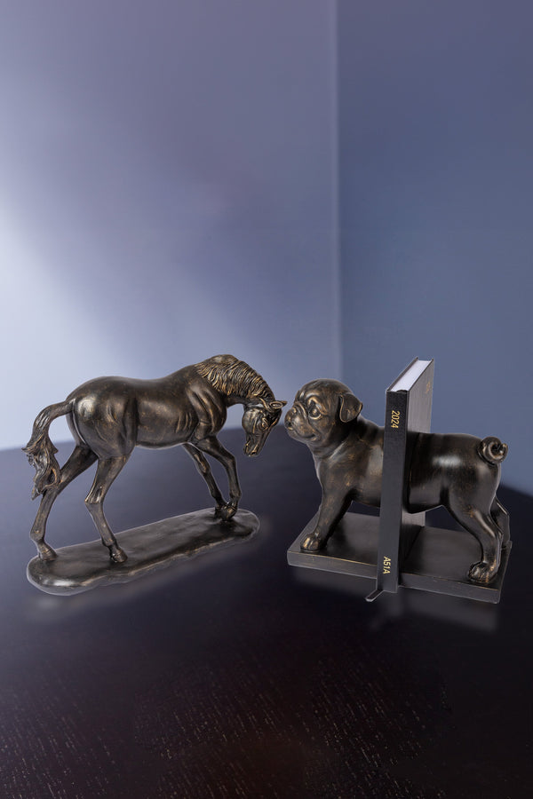Carraig Donn Decorative Pug Bookends