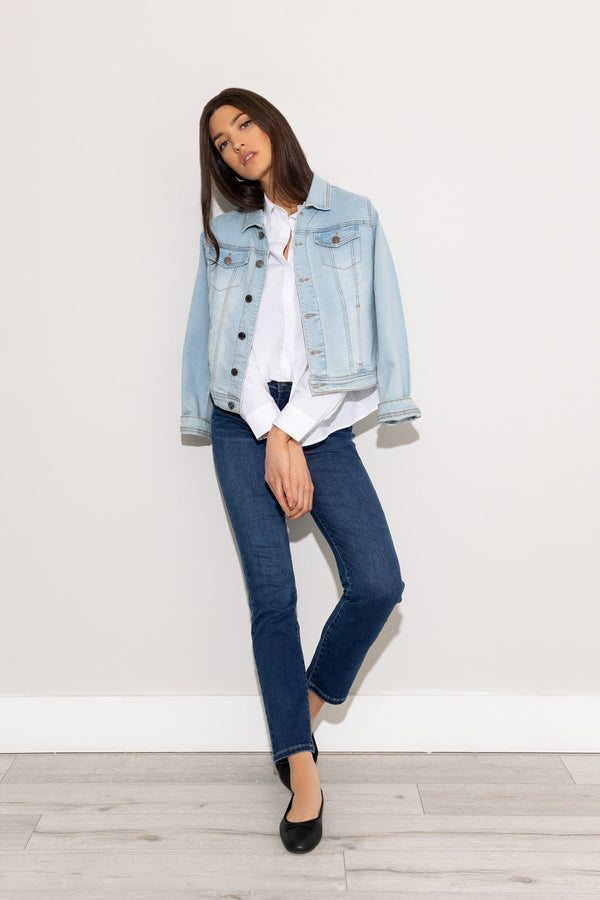 carraig donn Denim Jacket in Light Blue