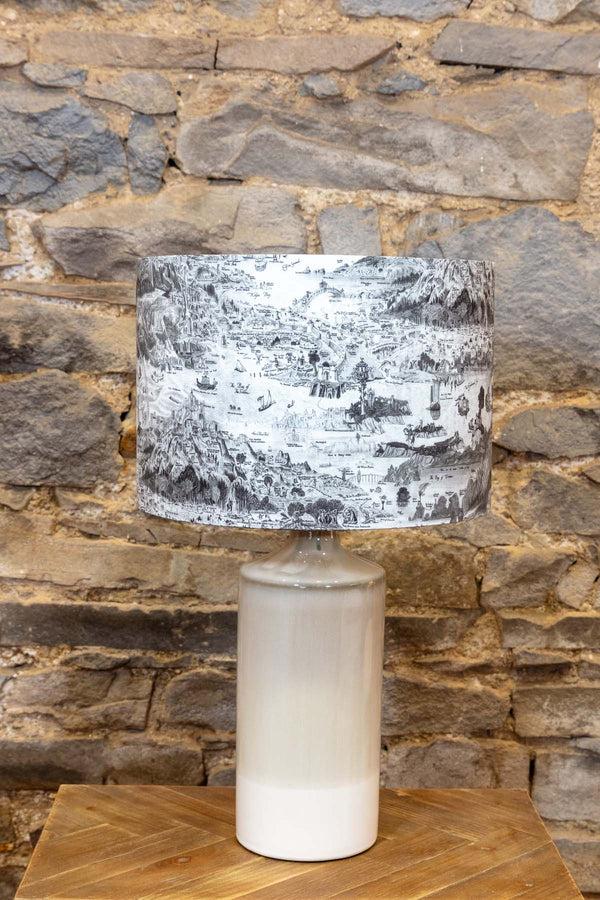 carraig donn Devon Ceramic Lamp