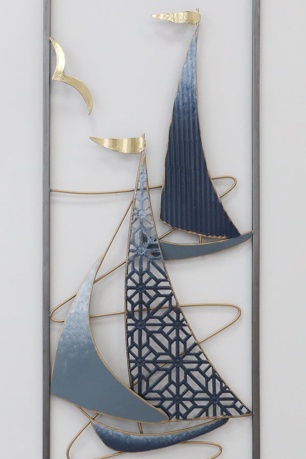 Carraig Donn Double Boat Metal Wall Art