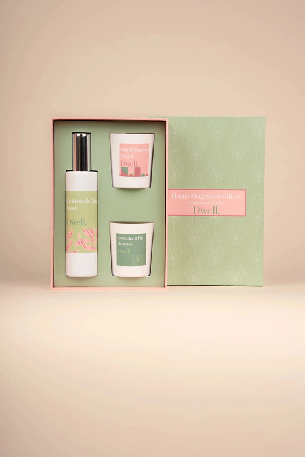 carraig donn Dwell Home Fragrance Giftset