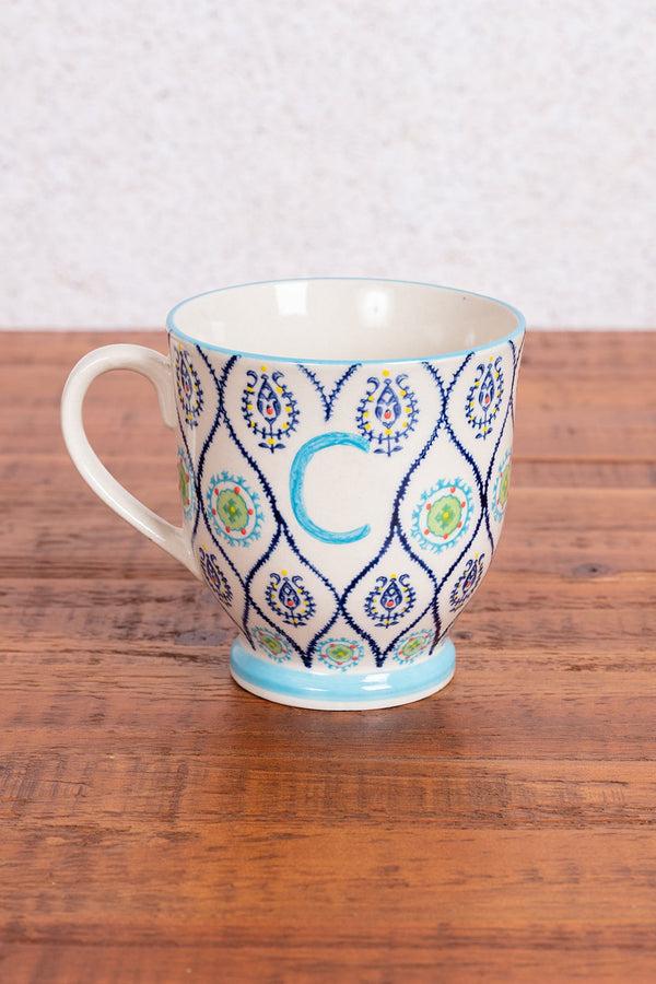 carraig donn Eclectic Alphabet Mug C