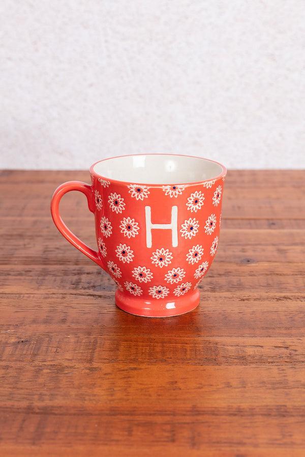 Carraig Donn Eclectic Alphabet Mug H