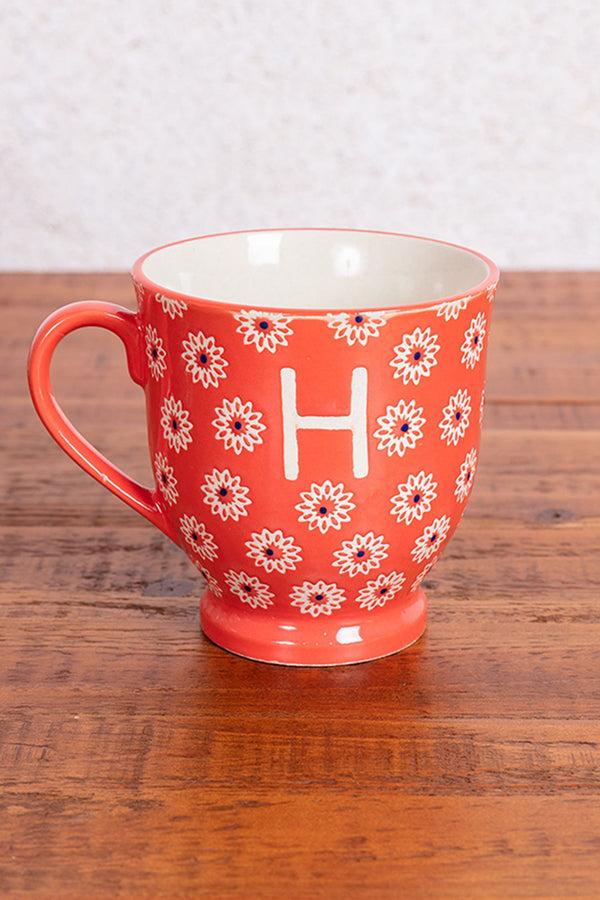 carraig donn Eclectic Alphabet Mug H