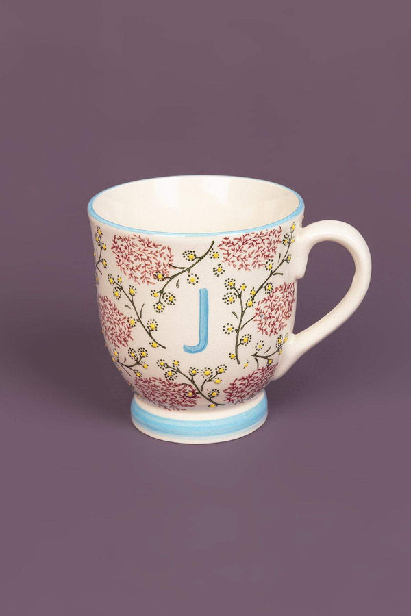 carraig donn Eclectic Alphabet Mug J