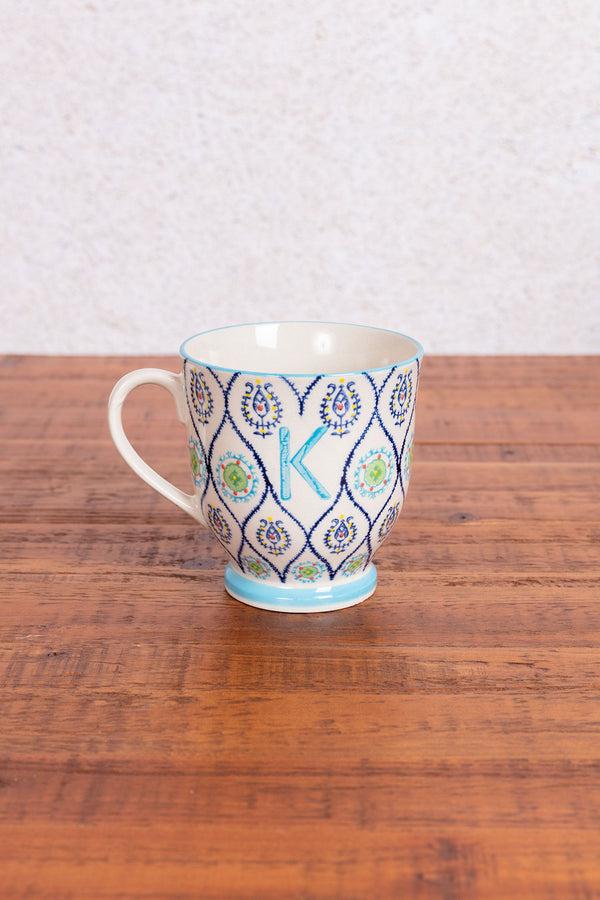 Carraig Donn Eclectic Alphabet Mug K