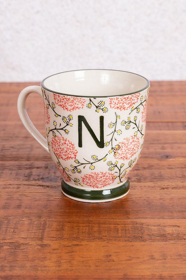 carraig donn Eclectic Alphabet Mug N