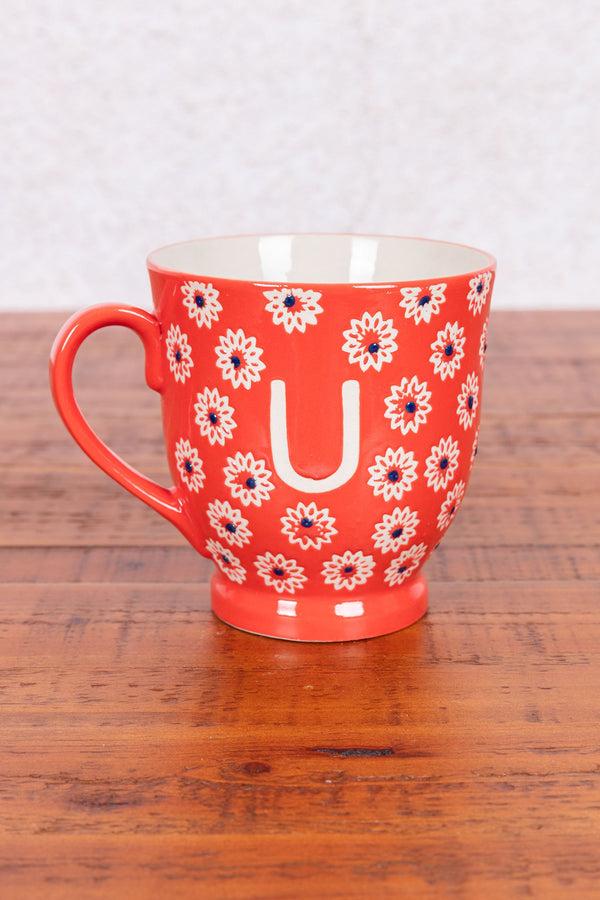 carraig donn Eclectic Alphabet Mug U