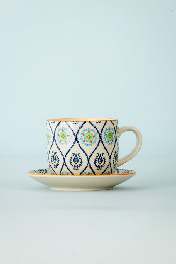 carraig donn Eclectic Cup and Saucer K